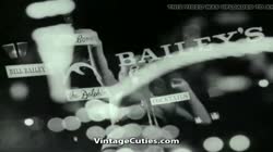 Bouncing Tits in Dancing Girls Compilation (1960s Vintage)